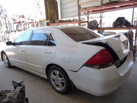 2007 Honda Accord SE White Sedan 2.4L AT #A24920